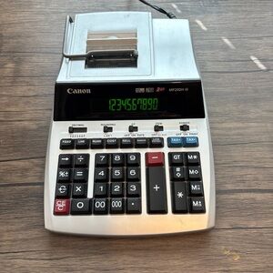 Canon Printing Calculator | MP20DHIII 12 Digit | 2 Color Display Adding Machine